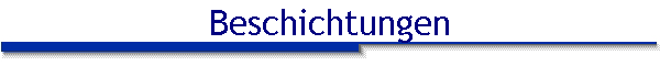 Beschichtungen